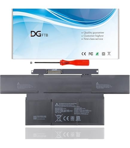 Amazon.com: BORNMIO Replacement Battery for Microsoft 1824 4415Y